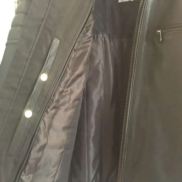 First Classics Brown Leather Motorcycle Jacket Men’s XL
